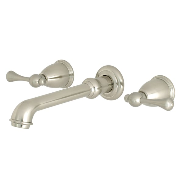 French Country KS7128BL Two-Handle Wall Mount Bathroom Faucet KS7128BL - main